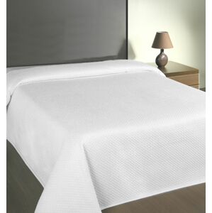 Prikrývka na posteľ, Safira, biela 140 x 220 cm