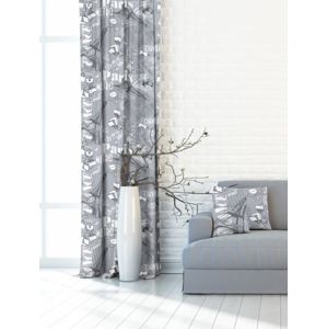 Záves dekoračný, OXY Paris 150 cm, šedý 150 cm