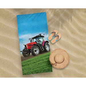 Plážová osuška, Červený traktor