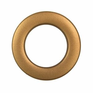 Zlatá matná farba krúžkov, Krúžkovanie závesu, (pridajte 23 cm látky)