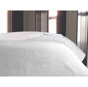 Forbyt, Prikrývka na posteľ, Libania, biely 140 x 220 cm