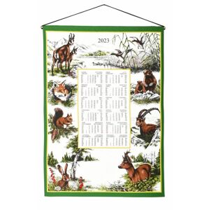 kalendár textilné, Poľovnícky 2023