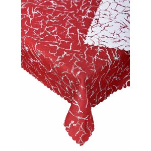 Obrus gobelinový, Night, červený 40 x 155 cm