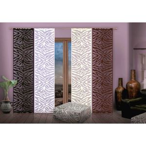 Forbyt, Závesové panely, Zebra 50 x 240 cm hnedá