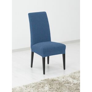 Poťah elastický na celú stoličku, komplet 2 ks Denia, modrý